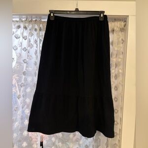 Banana Republic Black Maxi Skirt